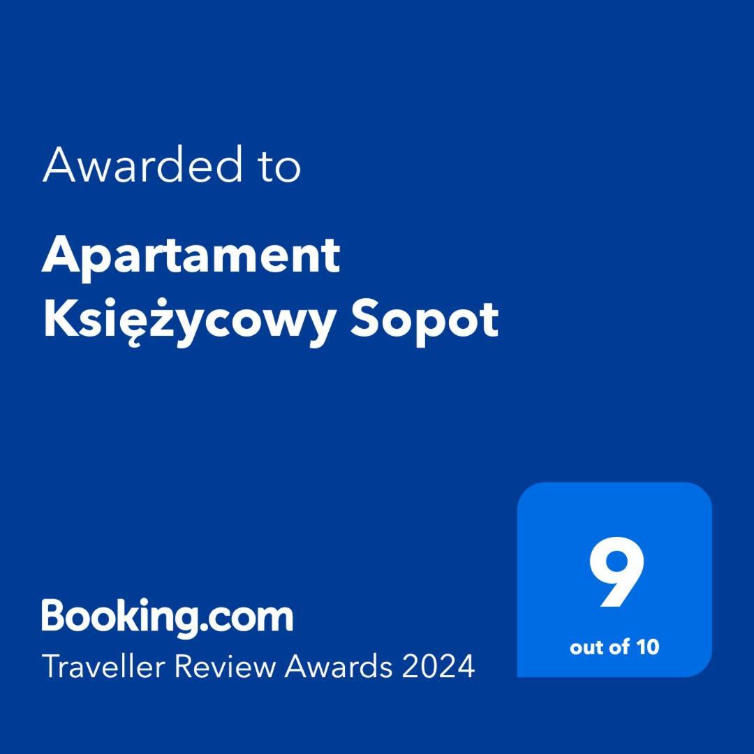 Apartament Ksiezycowy Z Ogrodem- Sopot Esterno foto
